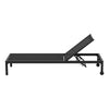 Gardeon Sun Lounge Outdoor Lounger Aluminium Folding Beach Chair Wheels Black - OZ Home Deals