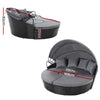 Gardeon Sun Lounge Setting Wicker Lounger Day Bed Patio Outdoor Furniture Black - OZ Home Deals