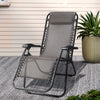 Gardeon Zero Gravity Chair Folding Outdoor Recliner Adjustable Sun Lounge Camping Beige - OZ Home Deals