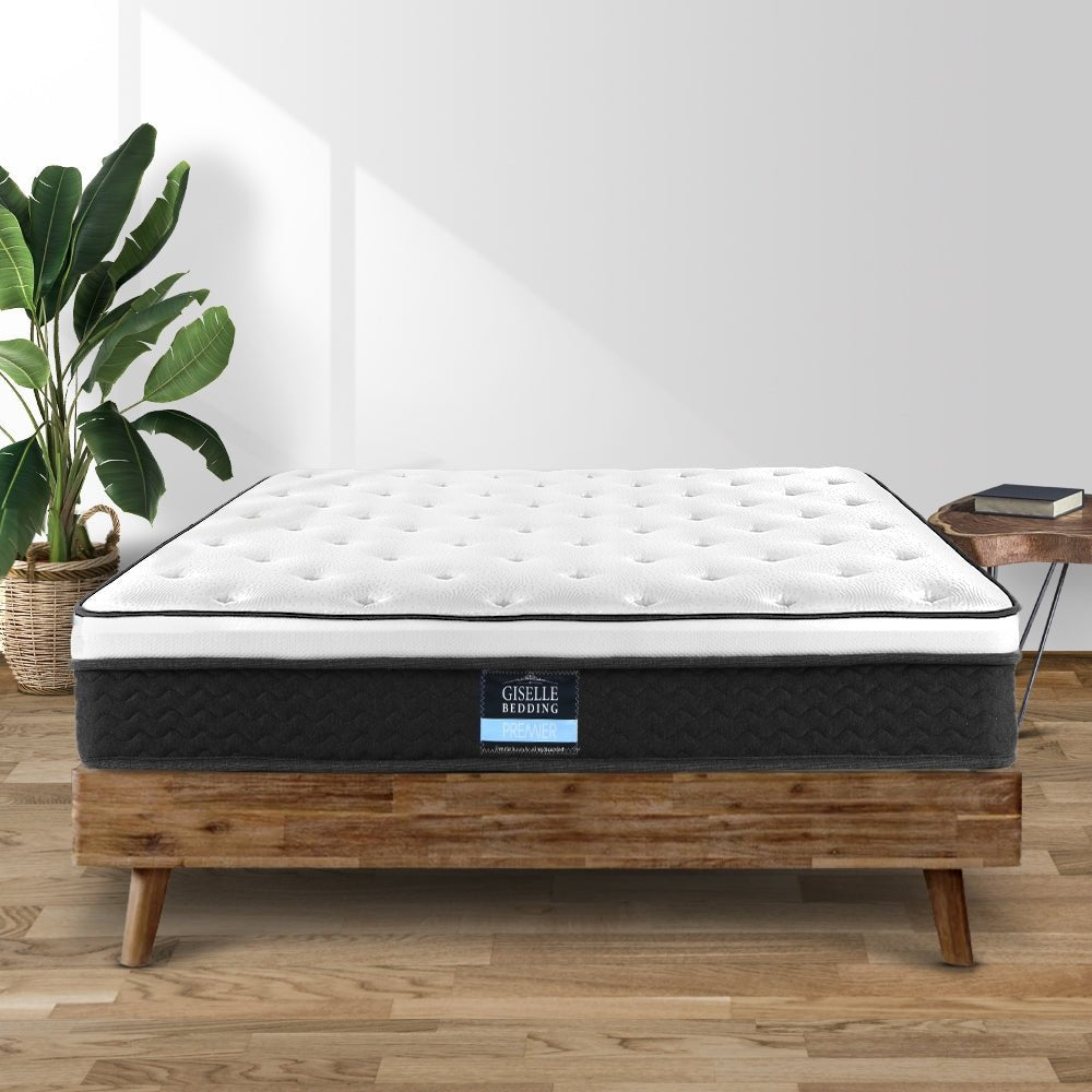 Giselle Bedding 21cm Mattress Euro Top King Single - OZ Home Deals