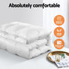 Giselle Bedding 500GSM Goose Down Feather Quilt King - OZ Home Deals