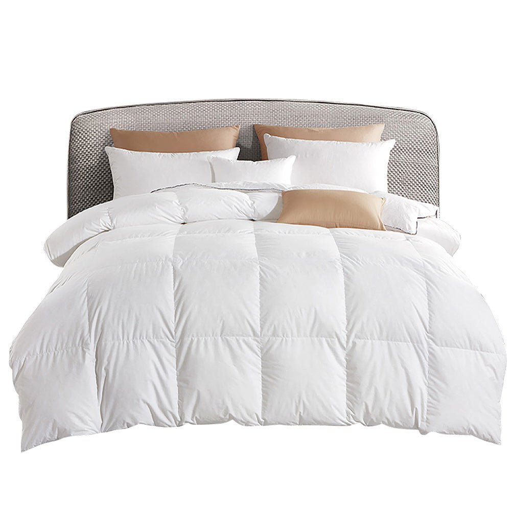 Giselle Bedding 700GSM Goose Down Feather Quilt Single - OZ Home Deals