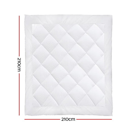Giselle Bedding 800GSM Microfibre Bamboo Quilt Queen - OZ Home Deals