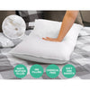 Giselle Bedding Duck Feather Down Pillow Twin Pack - OZ Home Deals