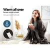 Giselle Bedding Electric Throw Blanket - Chocolate - OZ Home Deals