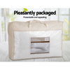 Giselle Bedding Goose Feather Down Pillow Twin Pack - OZ Home Deals