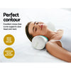 Giselle Bedding Memory Foam Neck Roll Pillow Bamboo Cover - OZ Home Deals