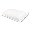 Giselle Bedding Memory Foam Pillow Bamboo Cover Twin Pack - OZ Home Deals