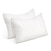 Giselle Bedding Memory Foam Pillow King Size Twin Pack - OZ Home Deals