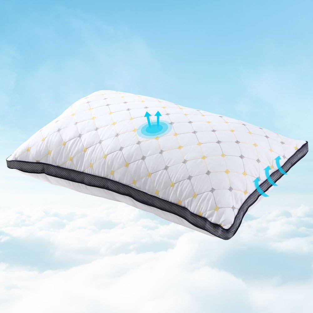 Giselle Bedding Pillows Microfibre Pillow - OZ Home Deals