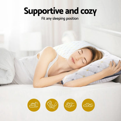 Giselle Bedding Pillows Microfibre Pillow - OZ Home Deals