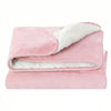 Giselle Electric Throw Rug Double Size 200x180cm Fleece Flannel Heated Blanket Pink - OZ Home Deals