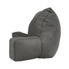 Giselle Reading Pillow Back Rest Lumbar Support Cushion Grey - OZ Home Deals