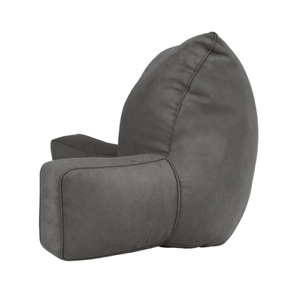 Giselle Reading Pillow Back Rest Lumbar Support Cushion Grey - OZ Home Deals