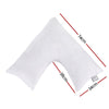 Giselle V Shape Pillow Boomerang Nursing Body Cushion - OZ Home Deals
