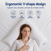 Giselle V Shape Pillow Boomerang Nursing Body Cushion - OZ Home Deals