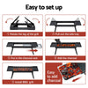 Grillz Charcoal BBQ Grill Smoker Portable Barbecue Outdoor Foldable Camping - OZ Home Deals