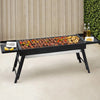 Grillz Charcoal BBQ Grill Smoker Portable Barbecue Outdoor Foldable Camping - OZ Home Deals