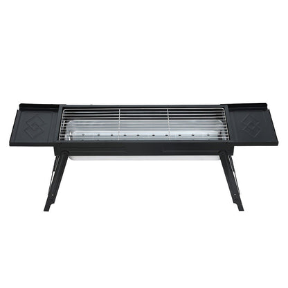 Grillz Charcoal BBQ Grill Smoker Portable Barbecue Outdoor Foldable Camping - OZ Home Deals