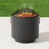 Grillz Fire Pit BBQ Portable Deep Bowl Outdoor Fireplace - OZ Home Deals