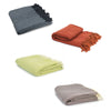 Herringbone Acrylic Throw Heather - OZ Home Deals