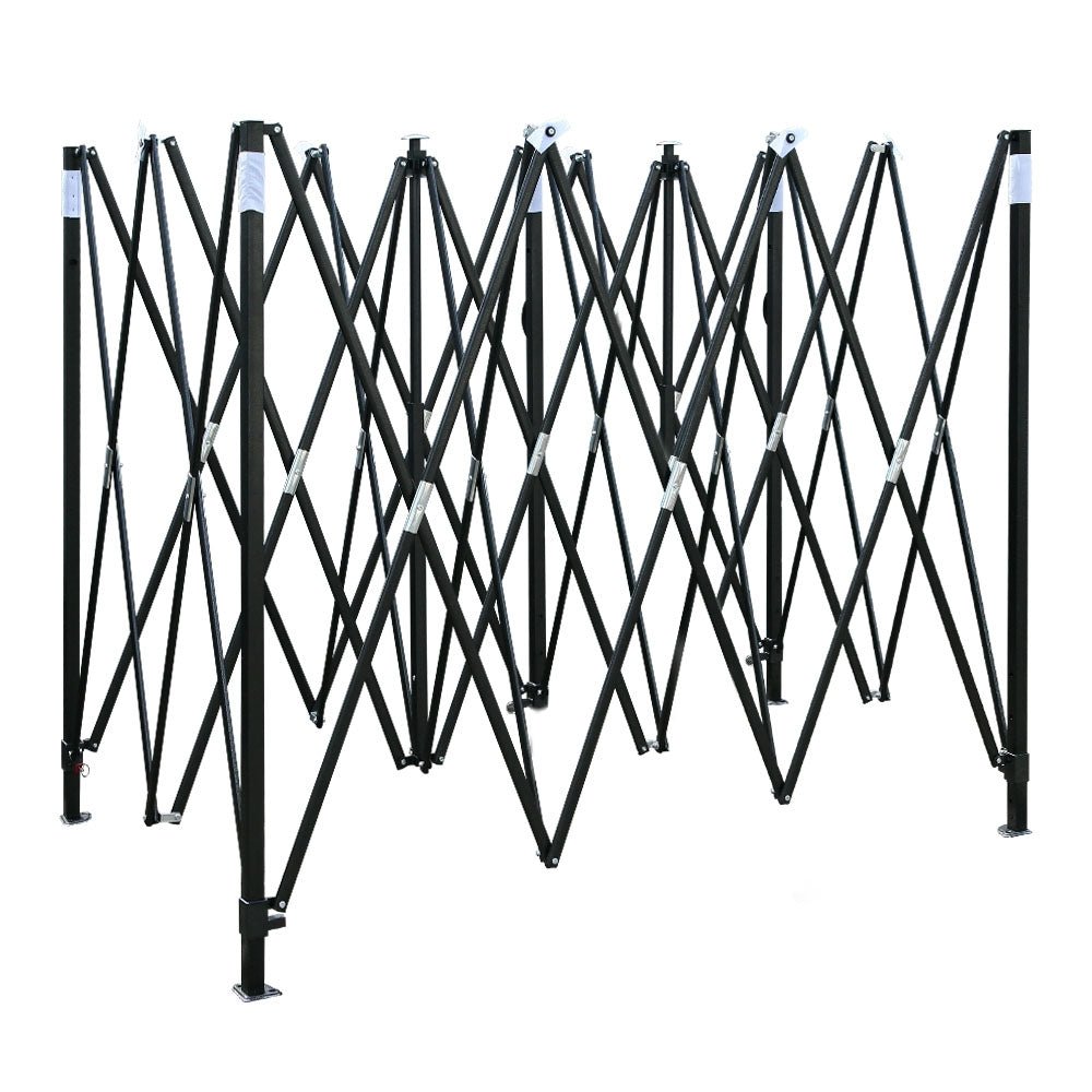 Instahut Gazebo 3x4.5 Pop Up Marquee Folding Tent Wedding Gazebos Camping Outdoor Shade Canopy White - OZ Home Deals
