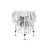 Instahut Gazebo Pop Up Marquee 3x3m Wedding Party Outdoor Camping Tent Canopy Shade Mesh Wall White - OZ Home Deals