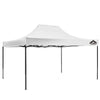 Instahut Gazebo Pop Up Marquee 3x4.5 Folding Tent 500D Oxford Fabric White - OZ Home Deals