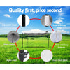 Instahut Gazebo Pop Up Marquee 3x4.5 Folding Tent 500D Oxford Fabric White - OZ Home Deals