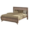 King Size Silver Brush Bed Frame in Acacia Wood Construction - OZ Home Deals