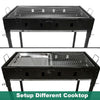 Large Portable Charcoal Outdoor BBQ Barbecue Grill Set - OZ Home Deals