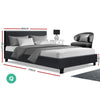 Neo Queen Bed Frame – Charcoal - OZ Home Deals