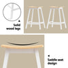 Noosa 5-Piece Bar Table & Stools Set – Pine & White Timber - OZ Home Deals