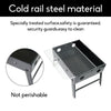 Outdoor Camping Portable & Foldable Charcoal BBQ Grill Hibachi Picnic Barbecue - OZ Home Deals