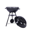 Outdoor Folding Apple - Shaped Stainless Steel Charcoal Barbecue Grill - 41cm Grill Net - OZ Home Deals