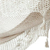 Outdoor undercover cotton Mayan Legacy hammock with hand crocheted tassels Queen Size Marble Colour - OZ Home Deals