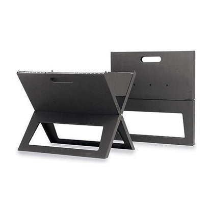 Portable Notebook Grill Foldable Folding Charcoal BBQ Camping Picnic Barbecue - OZ Home Deals