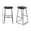 Porter Designer PU Leather Bar Stools – Set of 4 - OZ Home Deals