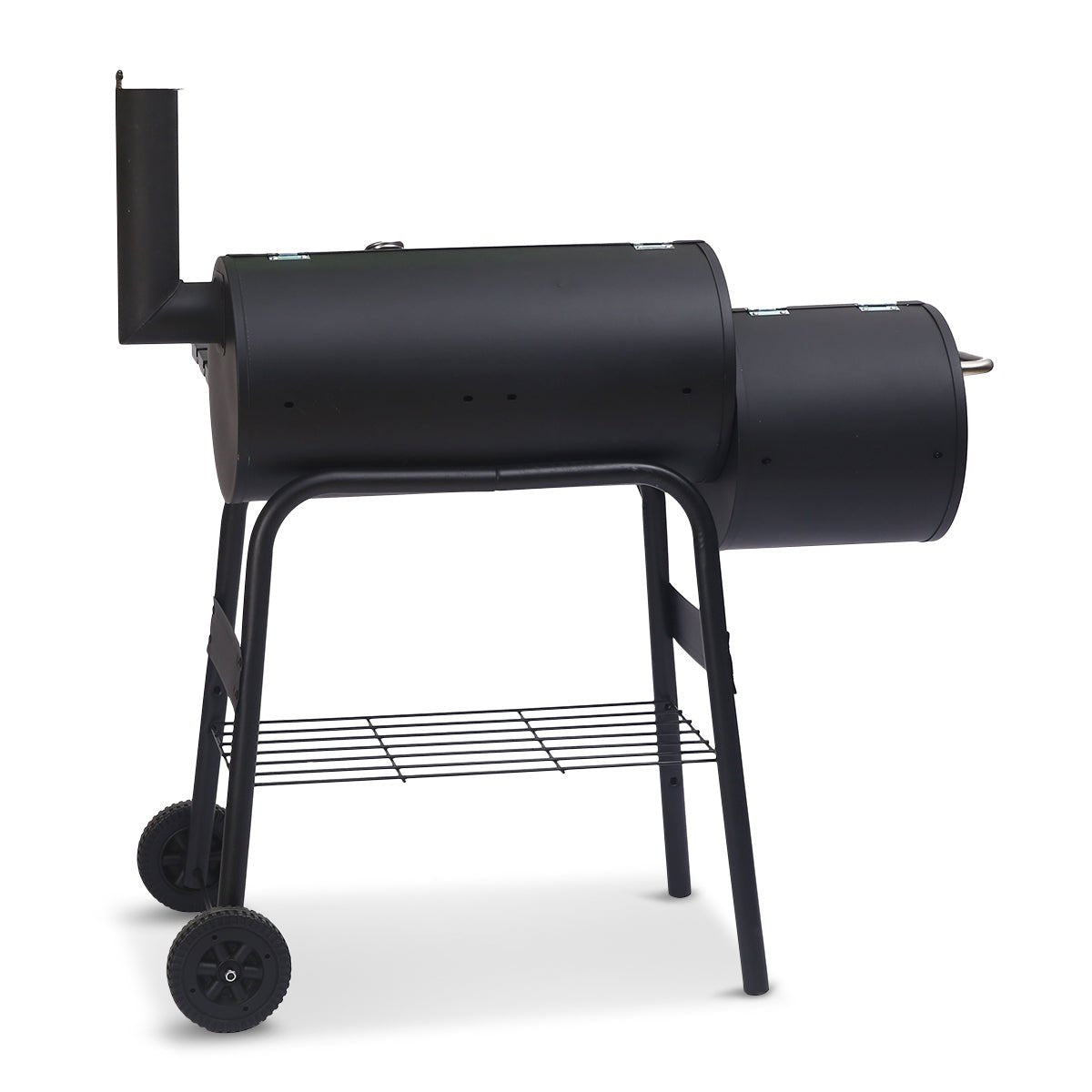 Wallaroo 2 - in - 1 Outdoor Barbecue Grill & Offset Smoker - OZ Home Deals