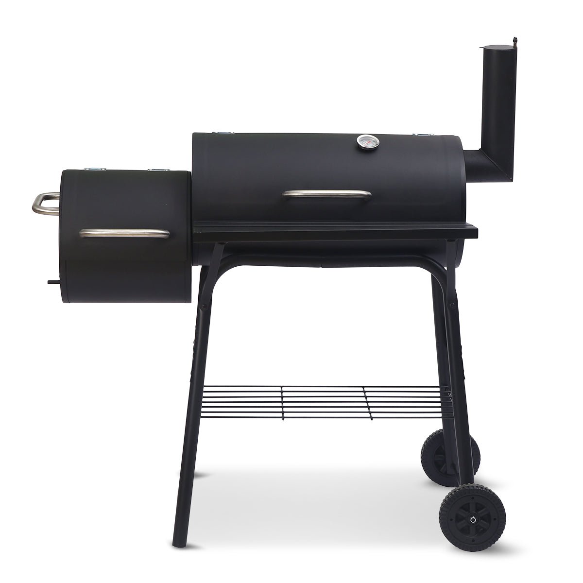 Wallaroo 2 - in - 1 Outdoor Barbecue Grill & Offset Smoker - OZ Home Deals