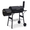 Wallaroo 2 - in - 1 Outdoor Barbecue Grill & Offset Smoker - OZ Home Deals