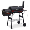 Wallaroo 2 - in - 1 Outdoor Barbecue Grill & Offset Smoker - OZ Home Deals