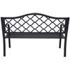 Wallaroo Steel Outdoor Garden Bench - Elegant - OZ Home Deals