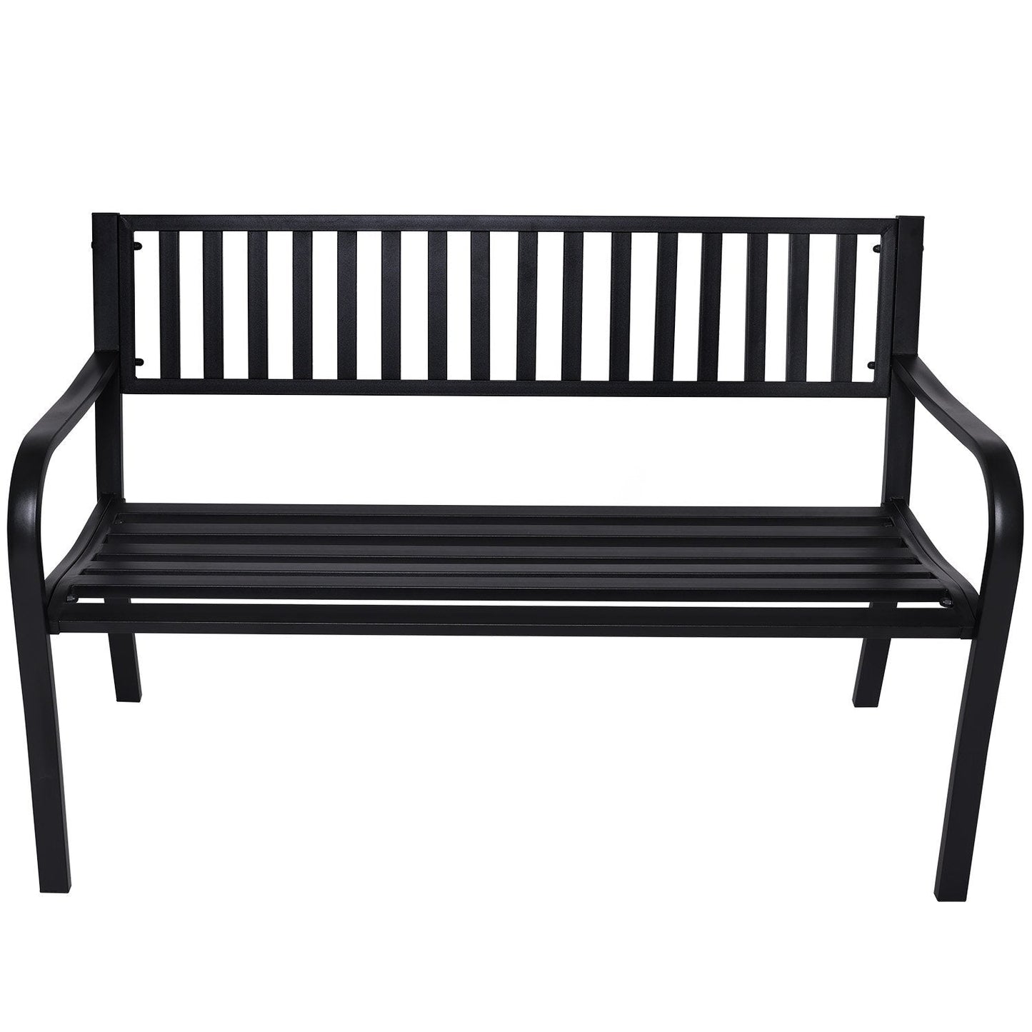 Wallaroo Steel Outdoor Garden Bench - Modern - OZ Home Deals