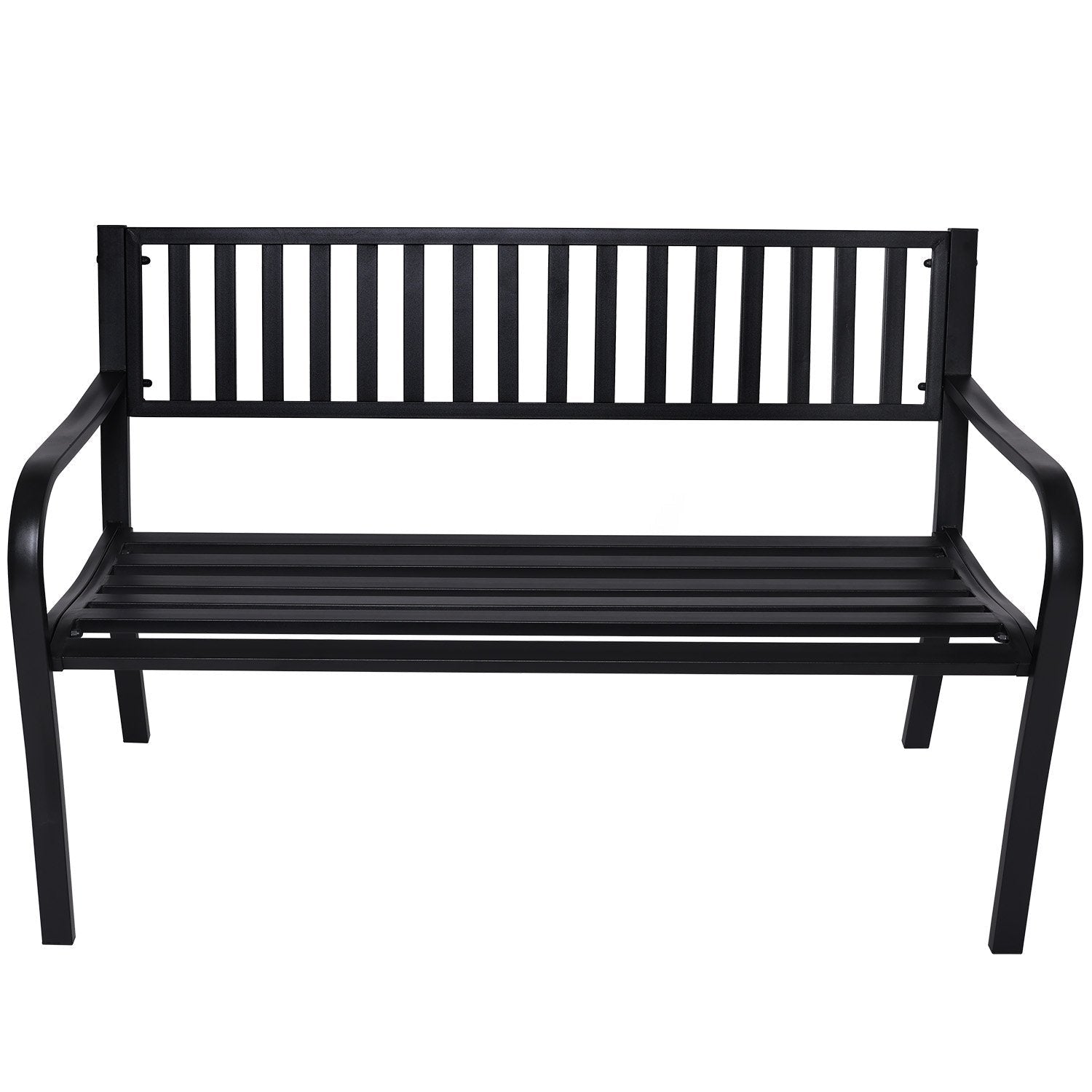 Wallaroo Steel Outdoor Garden Bench - Modern - OZ Home Deals