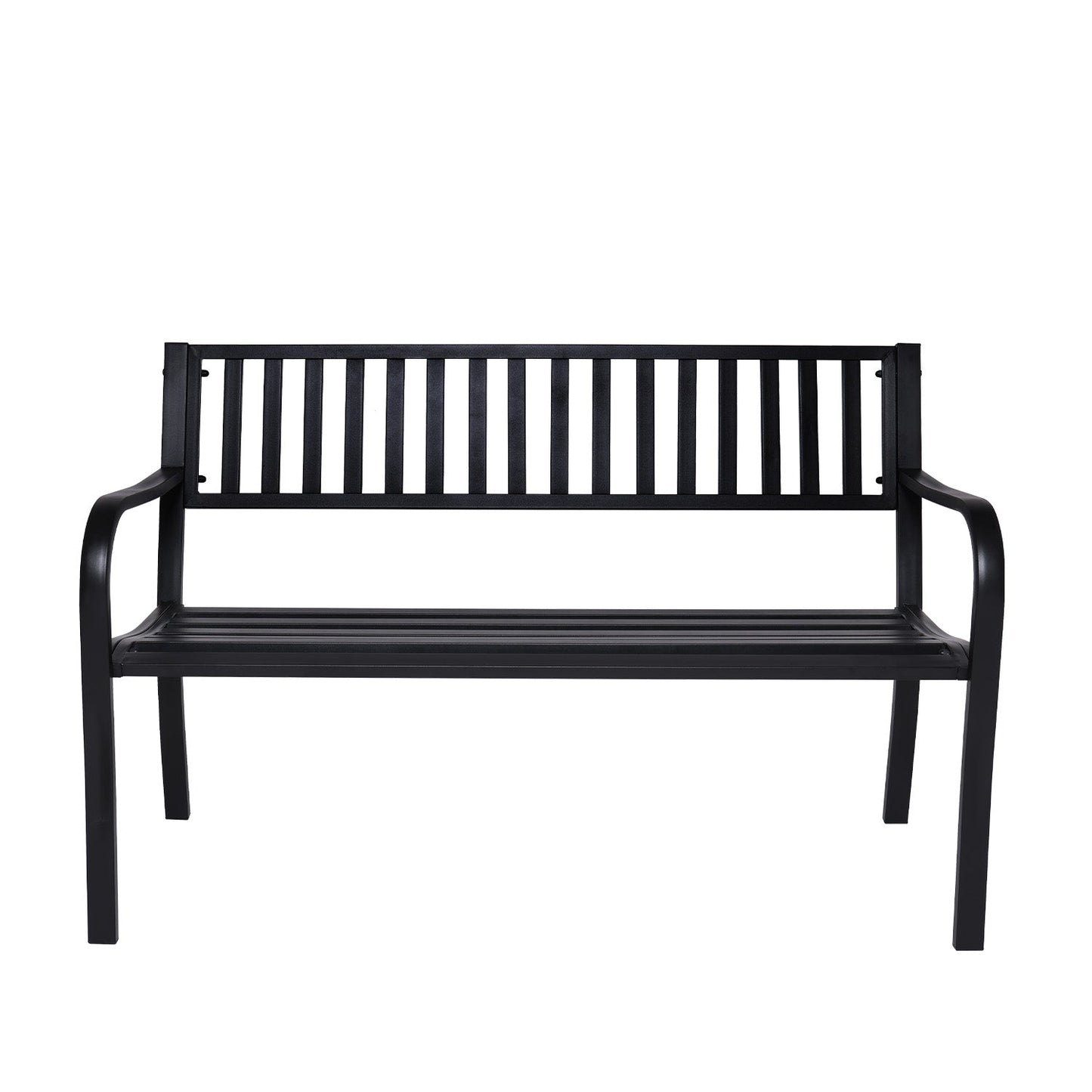 Wallaroo Steel Outdoor Garden Bench - Modern - OZ Home Deals