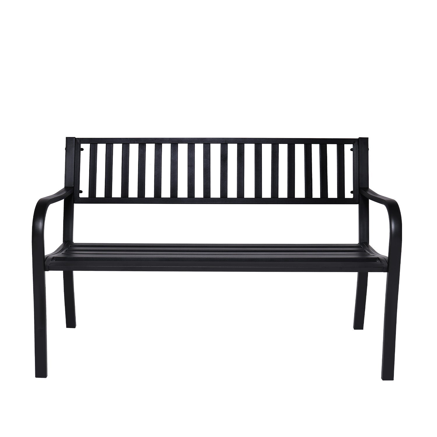 Wallaroo Steel Outdoor Garden Bench - Modern - OZ Home Deals