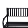 Wallaroo Steel Outdoor Garden Bench - Modern - OZ Home Deals