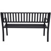 Wallaroo Steel Outdoor Garden Bench - Modern - OZ Home Deals