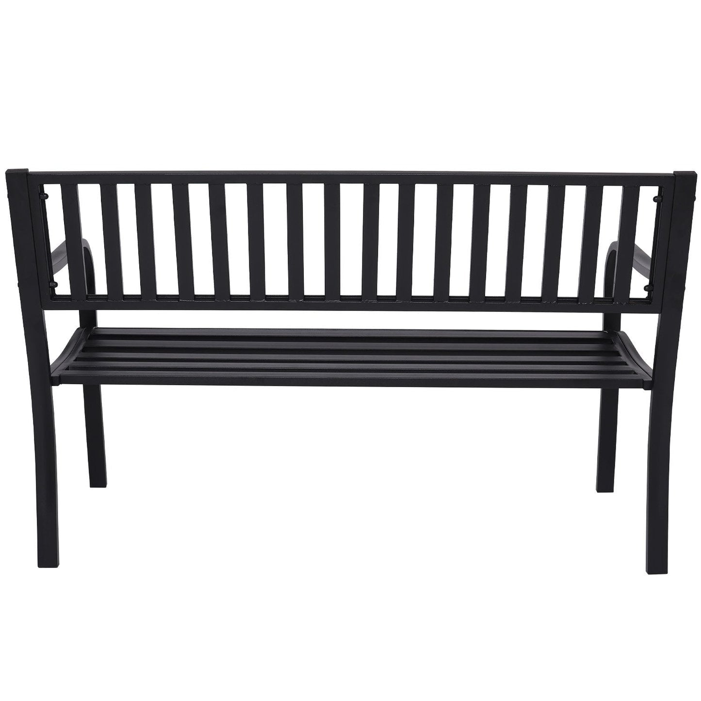 Wallaroo Steel Outdoor Garden Bench - Modern - OZ Home Deals